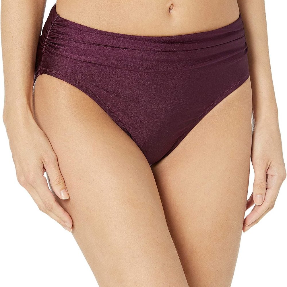 Gottex Satin Nights High Waist Bikini Bottoms